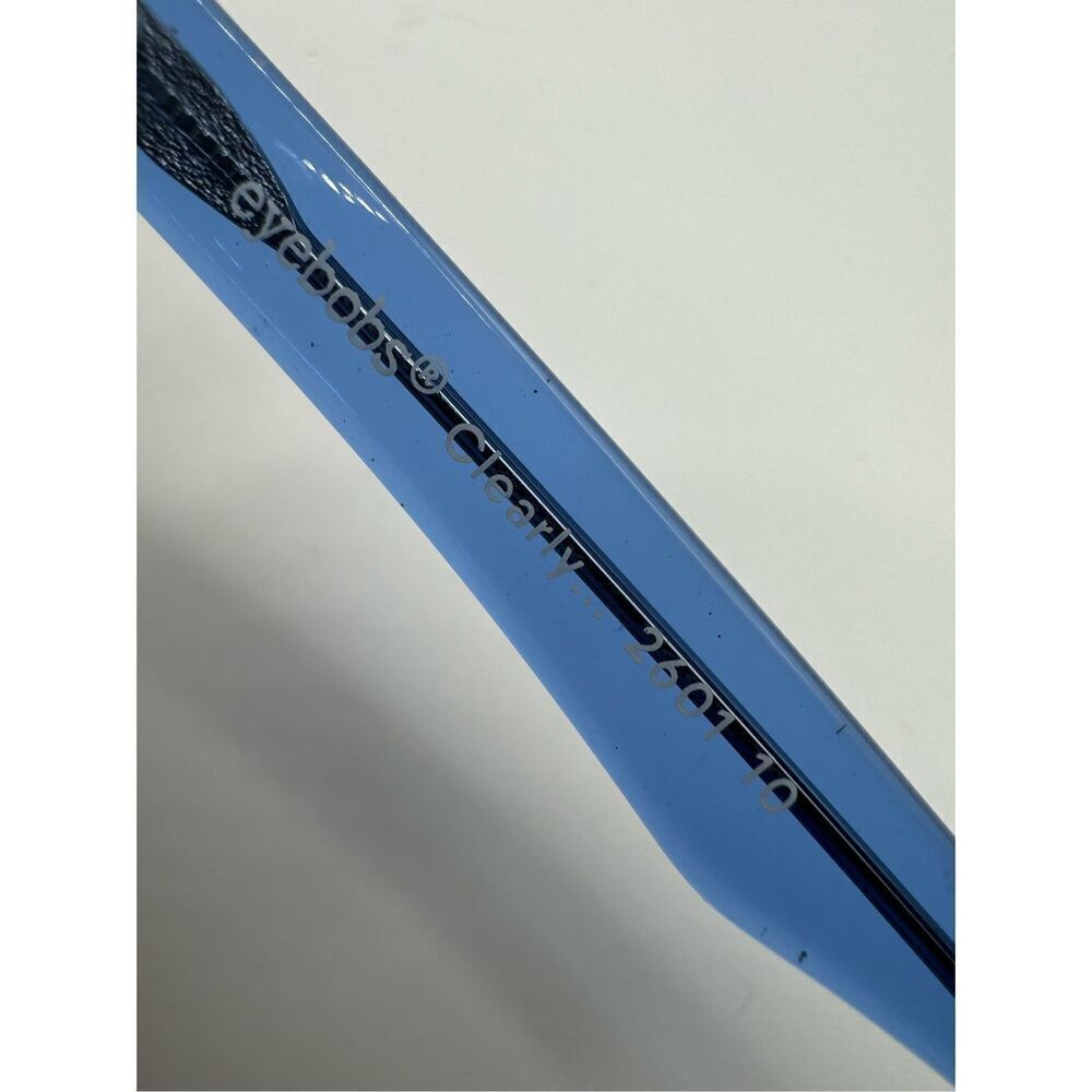 eyebobs Clearly reading glasses strength 1.00 clear blue new without case - Picture 2 of 4